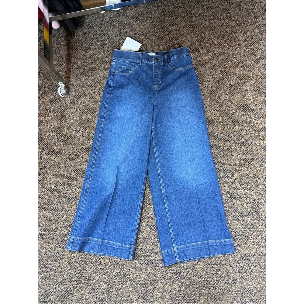 SPANX SPANXshape NEW!  Original EveryWear Cropped Wide Leg Jeans Med 8 - 10 NWT